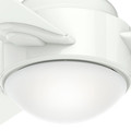 Ceiling Fans | Casablanca 59082 54 in. Contemporary Trident Snow White Indoor Ceiling Fan image number 5