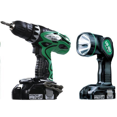 Drill Drivers | Hitachi DS18DFLS HXP 18V Cordless Lithium-Ion 1/2 in. Drill Driver and Flashlight Kit (Open Box) image number 0