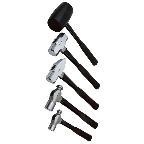 Claw Hammers | ATD 4045 5-Piece Misc Hammer Set Fglass image number 0