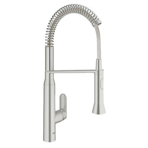 Fixtures | Grohe 31380DC0 1/2 in. K7 Medium Semi-Professional Kitchen Faucet (Steel) image number 0