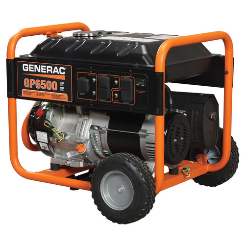 Portable Generators | Generac GP6500 GP Series 6,500 Watt Portable Generator image number 0