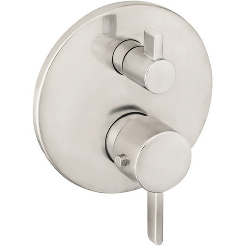 Fixtures | Hansgrohe 04230820 Thermostatic Trim with Volume Control (Brushed Nickel) image number 0