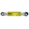 Ratcheting Wrenches | Klein Tools KT223X4-INS 4-in-1 Lineman's Insulating Box Wrench image number 0