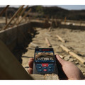 Laser Distance Measurers | Factory Reconditioned Bosch GLM400C-RT 400 ft Cordless Bluetooth Laser Measure with Camera Viewfinder and AA Batteries Kit image number 9