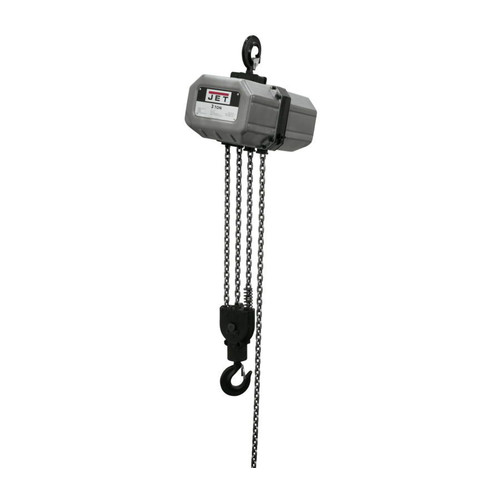 Hoists | JET 3SS-3C-10 3SS-3C-10 3 Ton 3 PH 10 ft. 230/460V Electric Chain Hoist Lift (PreWired 460V) image number 0