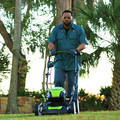 Push Mowers | Greenworks GLM801601 80V Lithium-Ion 21 in. 3-in-1 Lawn Mower Kit image number 2