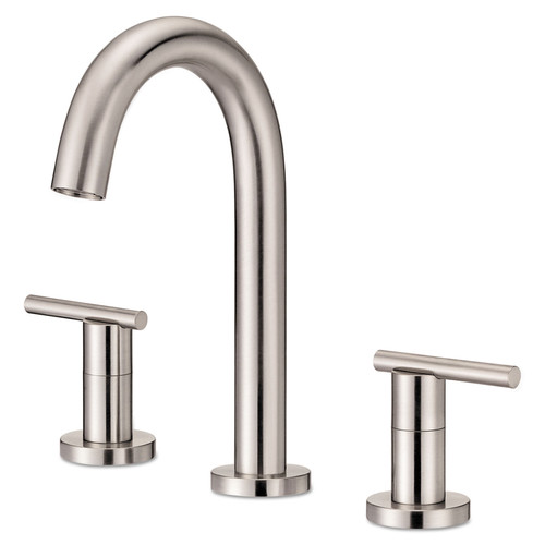 Fixtures | Danze D304658BN Parma 1.2 GPM Trimeline Widespread Lavatory Faucet (Brushed Nickel) image number 0