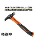 Claw Hammers | Klein Tools H80816 16 oz. 13 in. Straight-Claw Hammer image number 1