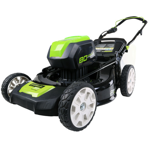 Push Mowers | Greenworks GLM801600 80V Lithium-Ion 21 in. 3-in-1 Lawn Mower (Tool Only) image number 0