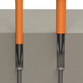 Screwdrivers | Klein Tools 32288 8-in-1 Insulated Interchangeable Screwdriver Set image number 12