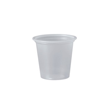  | Dart P125N 1.25 oz. Polystyrene Portion Cups - Translucent (2500/Carton)