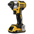 Impact Drivers | Factory Reconditioned Dewalt DCF886D2R 20V MAX XR Cordless Lithium-Ion 1/4 in. Brushless Impact Driver Kit with 2.0 Ah Batteries image number 1