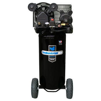  | Industrial Air IL1682066.MN 1.6 HP 20 Gallon Oil-Lube Vertical Dolly Air Compressor