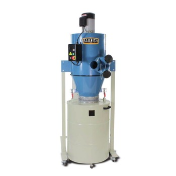 DUST MANAGEMENT | Baileigh Industrial 1002687 DC-2100C 220V 3 HP Single Phase Cyclone Dust Collector