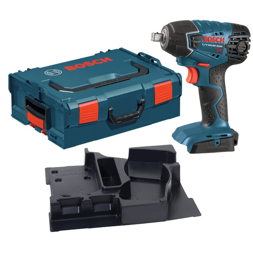 Impact Wrenches | Factory Reconditioned Bosch 24618BL-RT 18V Cordless Lithium-Ion 1/2 in. Impact Wrench (Tool Only) with L-BOXX-2 and Exact-Fit Insert image number 0