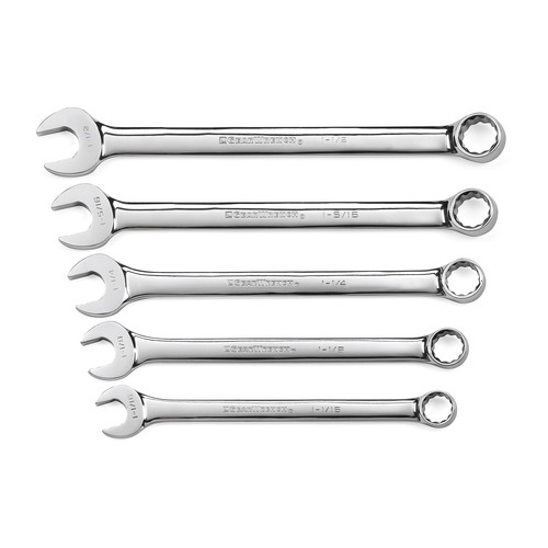 Combination Wrenches | GearWrench 81921 5-Piece SAE Large Add-On Combination Non-Ratcheting Wrench Set image number 0
