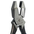 Pliers | Klein Tools D2000-9ST Heavy-Duty 9 in. Ironworker Pliers for Rebar, ACSR, Screws, Nails and Most Hardened Wire image number 4