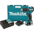 Drill Drivers | Makita FD07R1 12V max CXT Lithium-Ion Brushless 3/8 in. Cordless Drill Driver Kit (2 Ah) image number 0