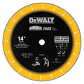 Blades | Dewalt DW8500 14 in. Diamond Edge Chop Saw Blade image number 0