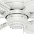 Ceiling Fans | Casablanca 59523 31 in. Traditional Wailea Snow White Outdoor Ceiling Fan image number 5