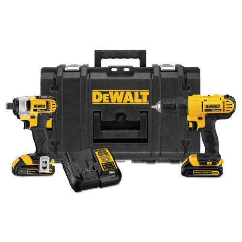 Combo Kits | Dewalt DCKTS240C2 20V MAX Cordless Lithium-Ion Drill Driver and Impact Driver Kit with ToughSystem image number 0