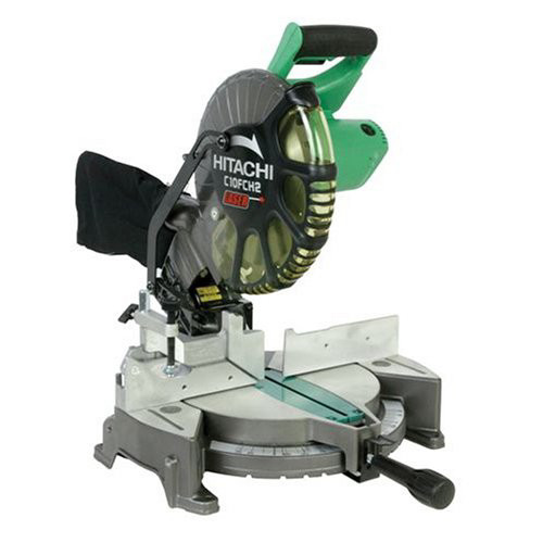 Miter Saws | Hitachi C10FCH2 10 in. Compound Miter Saw with Laser Guide image number 0