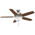 Ceiling Fans | Casablanca 54023 54 in. Concentra Gallery Brushed Nickel Ceiling Fan with Light image number 0