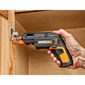 Electric Screwdrivers | Worx WX255L 4V Cordless Lithium-Ion SD Semi-Automatic 1/4 in. Screwdriver with Screw Holder image number 2