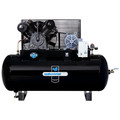 Stationary Air Compressors | Industrial Air IH9929910 10 HP 120 Gallon Oil-Lube Horizontal Air Compressor with Aosmith Motor image number 0