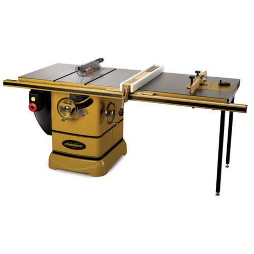 Table Saws | Powermatic PM2000 5 HP 10 in. Three Phase Left Tilt Table Saw with 50 in. Accu-Fence, Rout-R-Lift and Riving Knife image number 0
