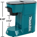Early Access Presidents Day Sale | Makita DCM500Z LXT 18V Lithium-Ion 5 oz. Coffee Maker (Tool Only) image number 5