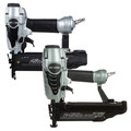 Nail Gun Compressor Combo Kits | Hitachi KNT65M-50 2-Piece Straight Finish Nailer & Brad Nailer Combo Kit image number 0