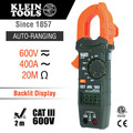 Clamp Meters | Klein Tools CL120VP Clamp Meter Electrical Test Kit image number 2