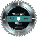 Circular Saw Accessories | Makita T-01410 6-1/2 in. 40T Carbide-Tipped Fine Crosscutting Saw Blade image number 1
