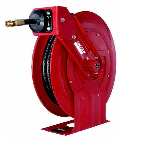 Air Hoses and Reels | Lincoln Industrial 94354 50 ft. x 1/2 in. Medium Pressure Oil Reel and Hose Assembly image number 0