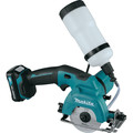 Tile Saws | Makita CC02R1 12V max 2.0 Ah CXT Cordless Lithium-Ion 3-3/8 in. Tile/Glass Saw Kit image number 1
