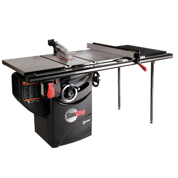 TABLE SAWS | SawStop 220V Single Phase 3 HP 13 Amp 10 in. Professional Cabinet Saw with 36 in. Professional Series T-Glide Fence System