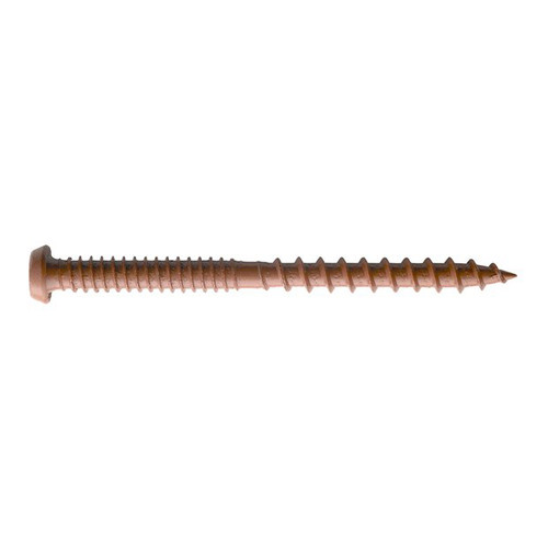 Collated Screws | SENCO 08S250W596 2-1/2 in. #8 Exterior Red Composite Decking Screws (800-Pack) image number 0