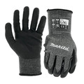 Work Gloves | Makita T-04145 Cut Level 7 Advanced FitKnit Nitrile Coated Dipped Gloves image number 0