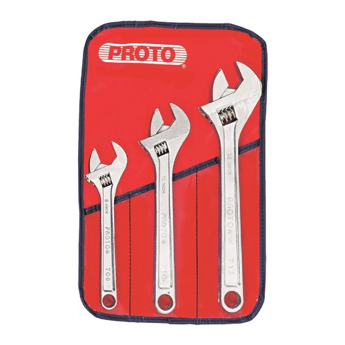 Wrenches | Proto J795 3-Piece Adjustable Wrench Set image number 0