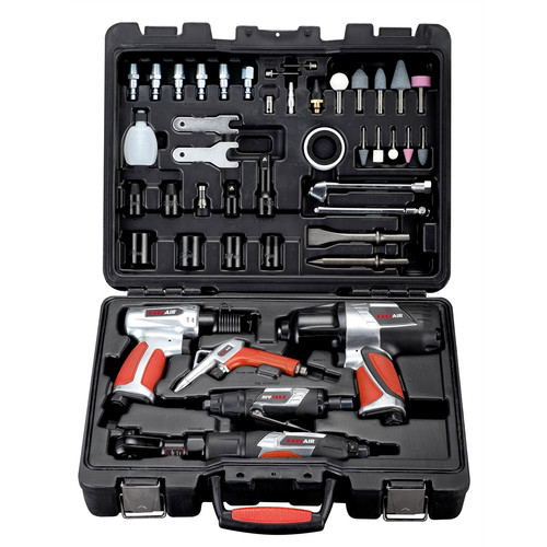 Air Impact Wrenches | Milton Industries EX4405KIT 44-Piece EXELAIR Professional Air Tool Accessory Kit image number 0