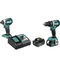 Combo Kits | Factory Reconditioned Makita XT269M-R 18V LXT Lithium-Ion Brushless 2-Piece Combo Kit (4.0 Ah) image number 0