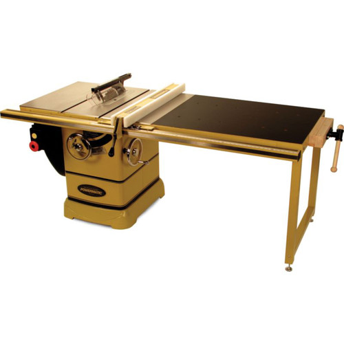 Table Saws | Powermatic PM2000 3 HP 10 in. Single Phase Left Tilt Table Saw with 50 in. Accu-FenceWorkbench and Riving Knife image number 0