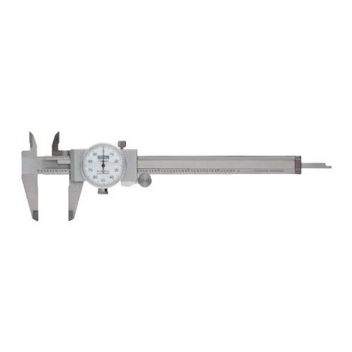 Diagnostics Testers | Fowler 72-008-007 White Face Dial Caliper 0 to 6 in. image number 0