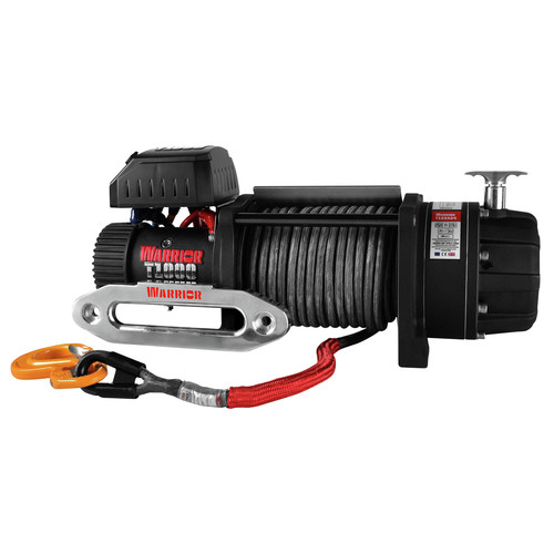 Winches | Warrior Winches T1000-145AE Elite Combat 14500 lbs. Capacity Winch with Synthetic Rope image number 0