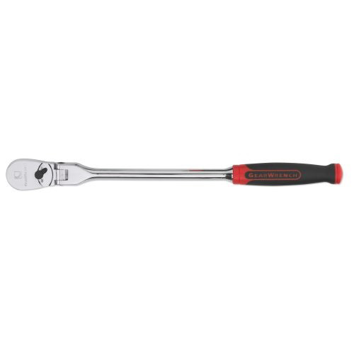 Ratchets | GearWrench 81210F 3/8 in. Drive Cushion Grip Flex 84 Tooth Ratchet image number 0