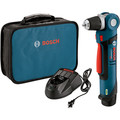 Right Angle Drills | Bosch PS11-102 12V Lithium-Ion 3/8 in. Cordless Right Angle Drill Kit (1.5 Ah) image number 1