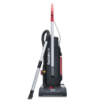  | Sanitaire SC9180D MULTI-SURFACE QuietClean 13 in. Cleaning Path 2-Motor Upright Vacuum - Black