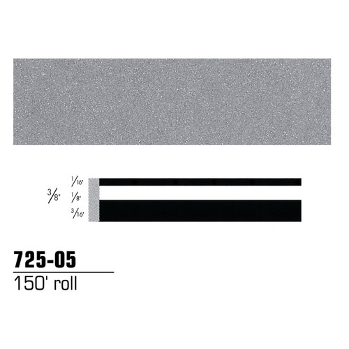  | 3M 72505 Scotchcal Striping Tape, Silver Metallic, 3/8 in. x 150 ft. image number 0