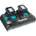 Chargers | Makita DC18RD 18V Lithium-Ion Dual Port Rapid Optimum Charger image number 1